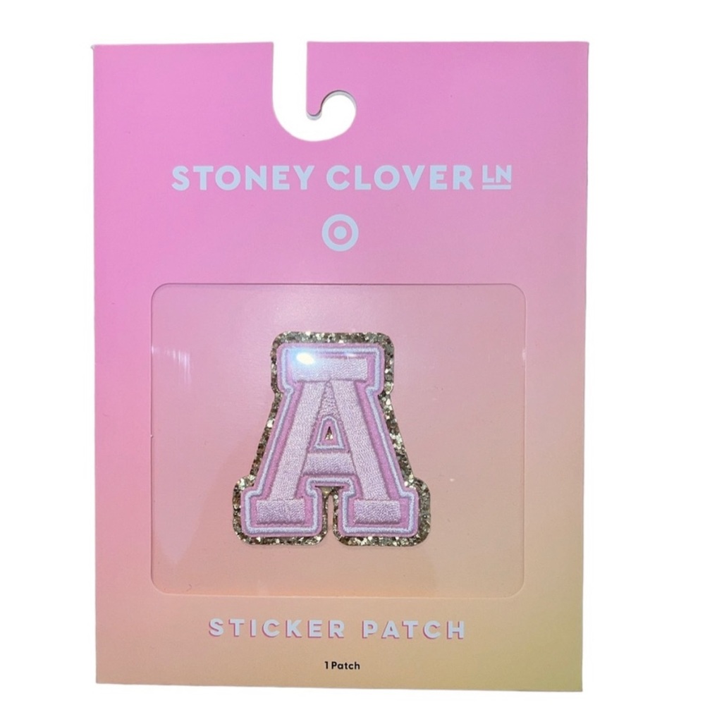 Stoney Clover Lane Sticker Patch - Letter A - New & Sealed